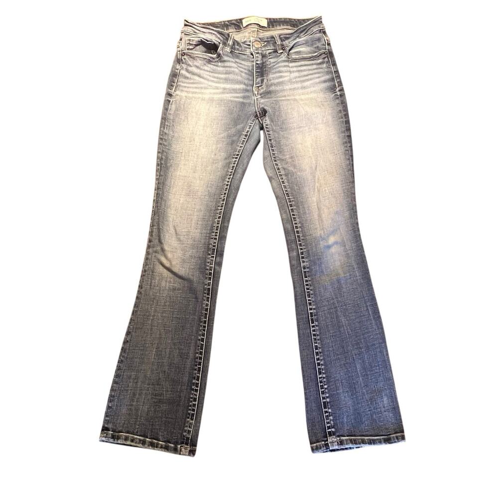 BKE Payton Jeans Universal Fit Mid-Rise Tailored Bootcut Size 25 Low Rise y2k